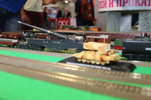 Утро, 22 августа 2017г. Наш стенд на АРМИЯ-2017, Кубинка. Ж.д. +крупнокалиберная пушка. Локомотив &quot;БИГ БОЙ&quot;. (18053 просмотра) <a class='original' href='./download/file.php?id=119615&mode=view' target=_blank>Загрузить оригинал (7.94 МБ)</a>