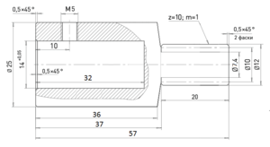 Шестерня на заказ мал.диаметра.png (7285 просмотров) <a class='original' href='./download/file.php?id=173920&mode=view' target=_blank>Загрузить оригинал (32.43 КБ)</a>