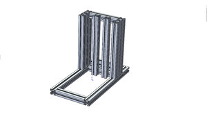 каретка. Основной профиль - 40х40, стойки для жёсткости из профиль 120х40 (3321 просмотр) <a class='original' href='./download/file.php?id=174201&mode=view' target=_blank>Загрузить оригинал (116.08 КБ)</a>