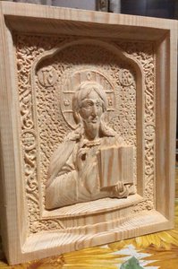 Икона на сосне &quot;Господь Вседержитель&quot; 200х240х40 (16343 просмотра) <a class='original' href='./download/file.php?id=174836&mode=view' target=_blank>Загрузить оригинал (326.19 КБ)</a>