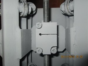 Ходовая гайка оси Z. Бронза. Резьба М12х1,75мм, материал винта Сталь 40, класс прочности 8.8 (4208 просмотров) <a class='original' href='./download/file.php?id=20363&mode=view' target=_blank>Загрузить оригинал (23.13 КБ)</a>