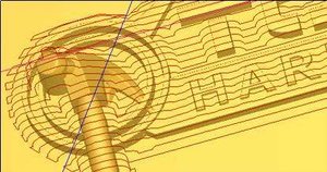 План чернового прохода с помощью 0,125 резца. Обратите внимание, что резец остаётся в пределах XY, которые мы указали ранее (6275 просмотров) <a class='original' href='./download/file.php?id=2269&mode=view' target=_blank>Загрузить оригинал (31.09 КБ)</a>