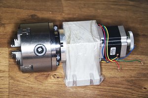 Патрон 4 кулачковый 100мм. Выходной вал к патрону 25мм. ВЫсота до центра 65мм. (12788 просмотров) <a class='original' href='./download/file.php?id=27781&mode=view' target=_blank>Загрузить оригинал (114.82 КБ)</a>