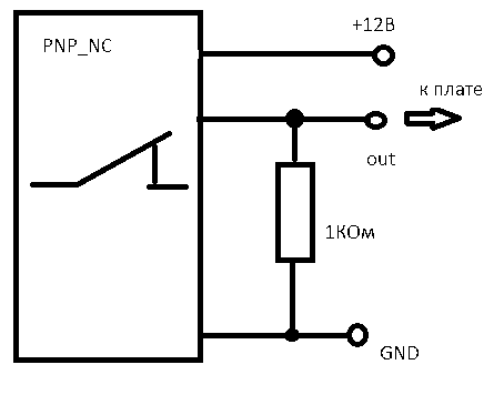 при питании меньше 10В