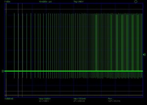 Осциллограма разгона. Земля с платы. (5838 просмотров) <a class='original' href='./download/file.php?id=32446&mode=view' target=_blank>Загрузить оригинал (130.34 КБ)</a>