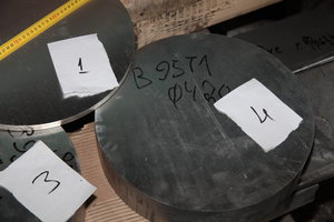 Пруток В95Т1 Ф420 мм, с АТП. пр-во АЛКОА-СМЗ,  таблетки треснули при резке (12896 просмотров) <a class='original' href='./download/file.php?id=34531&sid=48cb3759e69328ea656f3bff845ea806&mode=view' target=_blank>Загрузить оригинал (5.63 МБ)</a>