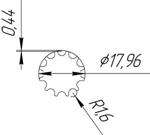 шкив 12 зубьев..jpg (10976 просмотров) <a class='original' href='./download/file.php?id=43608&mode=view' target=_blank>Загрузить оригинал (27.41 КБ)</a>