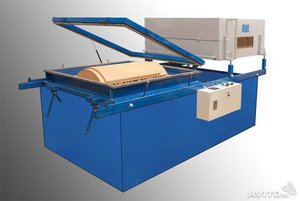 Мембранный термо вакуумный пресс ПГФ-1300С предназначен для изготовления радиусных (гнутых) фасадов, а также для их облицовки пленкой ПВХ. Данное оборудование может служить для прессования прямых фасадов пленкой ПВХ, пластиком, шпоном, текстурной бумагой. Размер рабочей зоны 1300*1100 мм. В комплекте с оборудованием также идет матрица (под гнутый фасад R300 ) и силиконовая мембрана.  цена 180000 руб (11468 просмотров) <a class='original' href='./download/file.php?id=45623&mode=view' target=_blank>Загрузить оригинал (27.55 КБ)</a>