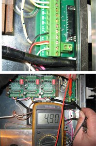 проверка +5в на входе &quot;в станок&quot;, кстате кабель &quot;нехороший&quot; сопротивление каждой жилы 6 Ом - на 2 метра, а у UTP (от пр-ля М3) - 0,6 Ом на 10 метров. (2086 просмотров) <a class='original' href='./download/file.php?id=46264&mode=view' target=_blank>Загрузить оригинал (631.38 КБ)</a>