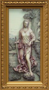 Юдифь (по картине Джорджоне Ди Кастельфранко). <br />Giuditta (Judith) (by painting Giorgione De Castelfranco). ZBrush, MoI. (12467 просмотров) <a class='original' href='./download/file.php?id=52034&mode=view' target=_blank>Загрузить оригинал (578.86 КБ)</a>