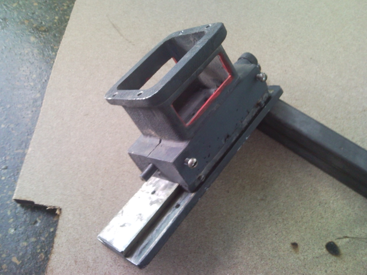 а это подфрезерую и хочу использовать как ось Z