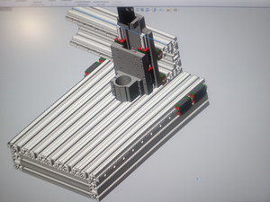 Портал с модулем вертикального перемещения и основание. (7499 просмотров) <a class='original' href='./download/file.php?id=77108&mode=view' target=_blank>Загрузить оригинал (3.95 МБ)</a>