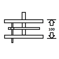вид сбоку в разрезе