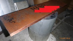 Отрезка медной полосы от плиты. М1 =20мм. (10552 просмотра) <a class='original' href='./download/file.php?id=80666&mode=view' target=_blank>Загрузить оригинал (3.22 МБ)</a>