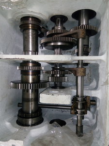 Собранная, но ещё не прикатанная коробка, разумеется все подшипники новые, кому охота 2 раза снимать, мыть, собирать пришабривать и прикатывать (7102 просмотра) <a class='original' href='./download/file.php?id=98231&mode=view' target=_blank>Загрузить оригинал (4.66 МБ)</a>