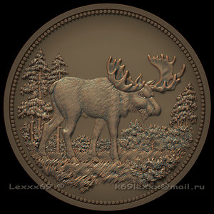 Памятная медаль.      <br />Аверс.      <br />Модель для станка с ЧПУ.   <br />Частный заказ.      <br />∅=40мм. h(рельефа)=0.25мм.   <br />Программы MoI, ZBrush. (12206 просмотров) <a class='original' href='./download/file.php?id=99489&mode=view' target=_blank>Загрузить оригинал (997.34 КБ)</a>